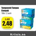 Tampoonid Tampax Compak