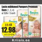 Laste mähkmed Pampers Premium Care