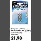 Allahindlus - Energizer Ultimate Patareid AAA