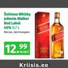 Allahindlus - Šotimaa Whisky
Johnnie Walker
Red Label 