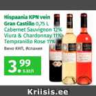 Allahindlus - Hispaania KPN vein
Gran Castillo 0,75 L