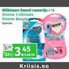 Allahindlus - Wilkinson Sword raseerija 4 tk