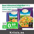 Allahindlus - Bauer külmutatud köögiviljad 400 g