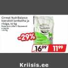 Allahindlus - Grrreat NutriBalance
koeratoit lambaliha ja
riisiga, 10 kg