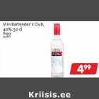 Allahindlus - Viin Bartender´s Club,
40%, 50 cl