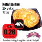 Allahindlus - Kohvisaiake
2tk pakis
120g
