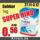 Suhkur 1 kg