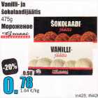 Allahindlus - Vanilli- ja šokolaadijäätis 475 g