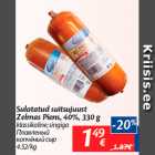 Allahindlus - Sulatatud suitsujuust
Zelmas Piens, 40%, 330 g

