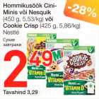 Allahindlus - Hommikusöök Cini Minis või Nesquik 450 g või Coocie Crisp 425 g