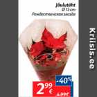 Allahindlus - jõulutäht d13 cm