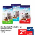 Allahindlus - Kuiv kassisööt Prevital, 1,4 kg