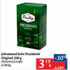 Allahindlus - Jahvattaud kohv Presidentti Original, 500 g