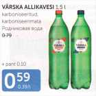 VÄESKA ALLIKAVESI 1,5 L