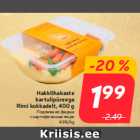 Allahindlus - Hakklihakaste
kartulipüreega
Rimi kokkadelt, 400 g
