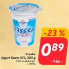 Allahindlus - Kreeka
jogurt Saare, 10%, 380 g
