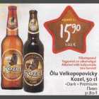 Alkohol - Õlu Velkopopovicky Kozel