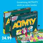 Allahindlus - Lauamäng ACTIVITY