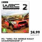 Allahindlus - PC:"WRC: FIA world rally championship2"