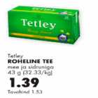 Allahindlus - Roheline tee Tetley