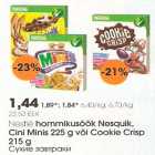 Allahindlus - Nestle hommikusöök Nesquik, Cini Minis või Cookie Crisp