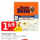 Pikateraline riis Uncle Ben`s