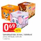 Allahindlus - Salvrätikud Kids 3D Box Zewa