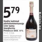 Itaalia kaitstud päritolunimetusega vein Santa Margherita Prosecco DOC