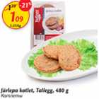 Allahindlus - Järlepa kotlet, tallegg, 480 g