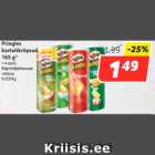 Allahindlus - Pringles
kartulikrõpsud,
165 g*