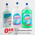 Allahindlus - Marine
nõudepesupalsam, 500 ml