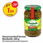 Konserveeritud herned Bonduelle, 660 g