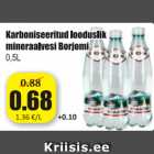 Allahindlus - Karboniseeritud looduslik mineraalvesi Borjomi 0,5 l