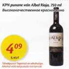 Allahindlus - KPN рunаnе vеin Albаi Riojа, 750 ml