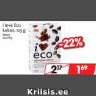 Allahindlus - I love Eco 
kakao, 125 g 