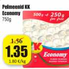 Allahindlus - Pelmeenid KK Economy 750 g