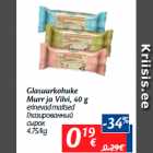 Allahindlus - Glasuurkohuke
Murr ja Vilvi, 40 g

