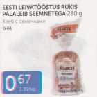 EESTI LEIVATÖÖSTUS RUKIS PALALEIB SEEMNETEGA 280 G