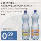 Allahindlus - VICHY FRESH KARBONISEERIMATA VESI 1,5 L