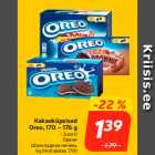 Kakaoküpsised
Oreo, 170 – 176 g
• 3 sorti

