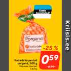 Allahindlus - Kadarbiku pestud
porgand, 500 g
