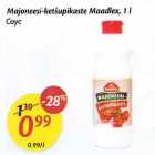 Маjоnееsi-ketšupikaste Maadlex, 1 l