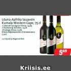 Allahindlus - Lõuna-Aafrika lauavein
Kumala Western Cape, 75 cl