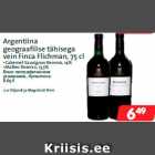 Allahindlus - Argentiina
geograafilise tähisega
vein Finca Flichman, 75 cl