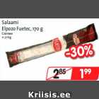 Allahindlus - Salaami
Elpozo Fuetec, 170 g