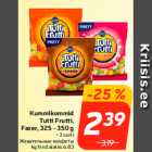 Kummikommid
Tutti Frutti,
Fazer, 325 - 350 g

