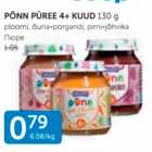 Allahindlus - PÕNN PÜREE 4+ KUUD 130 g