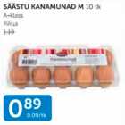 SÄÄSTU KANAMUNAD M 10 tk