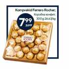 Kompvekid Ferrero Rocher;

300 g