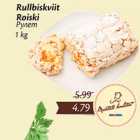 Allahindlus - Rullbiskviit Roiski, 1 kg